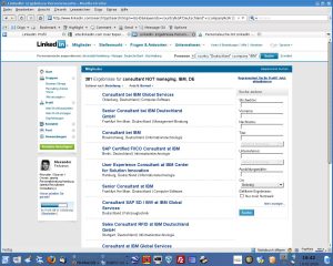 Suche mit Einschränkung über NOT suche-linkedin-boolesche-operatoren
