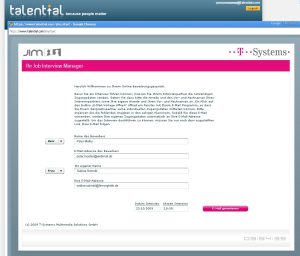 Job Interview Manager Login JIM Login
