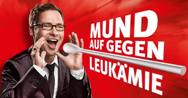 Mund auf gegen Leukämie