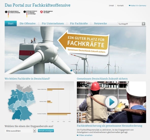 fachkraefteoffensive fachkraefteoffensive Bundeskampagne Fachkräfteoffensive: Konkretes gesucht!