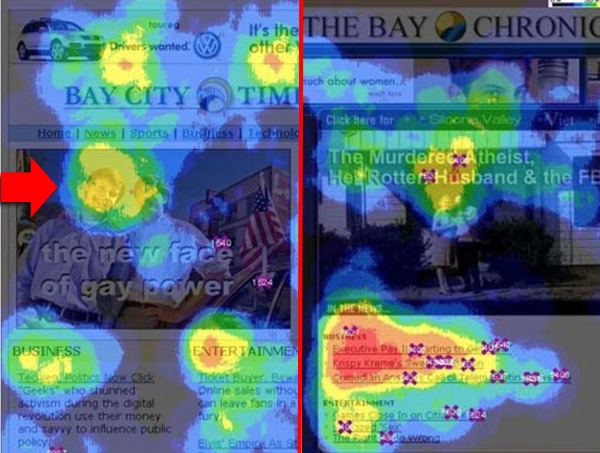 EYETRACKINGPIC3 Drei Eyetracking Lektionen für Stellenanzeigen und Karriere Websites