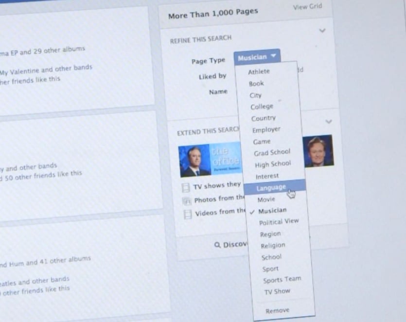 Filter GraphSearch Was Facebooks Social Graph Search für Recruiting und Jobsuche bringt